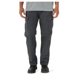 Wrangler Men’s Gray Cargo Work Pants (29x30)